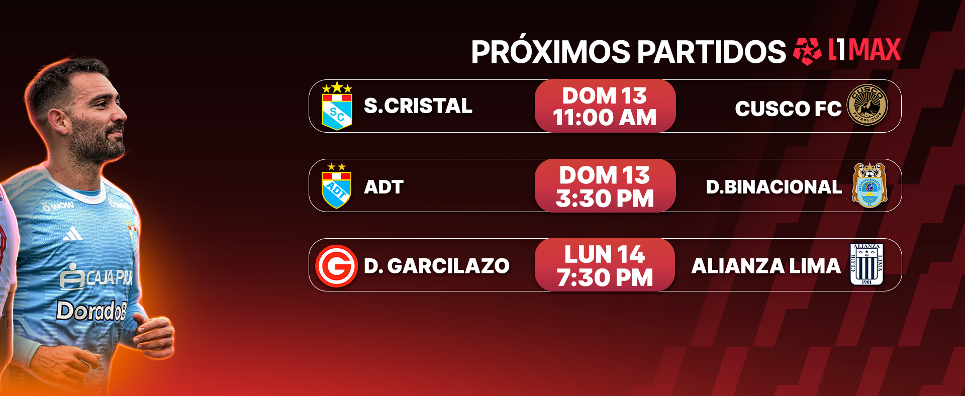 ¡Los partidos más emocionantes!