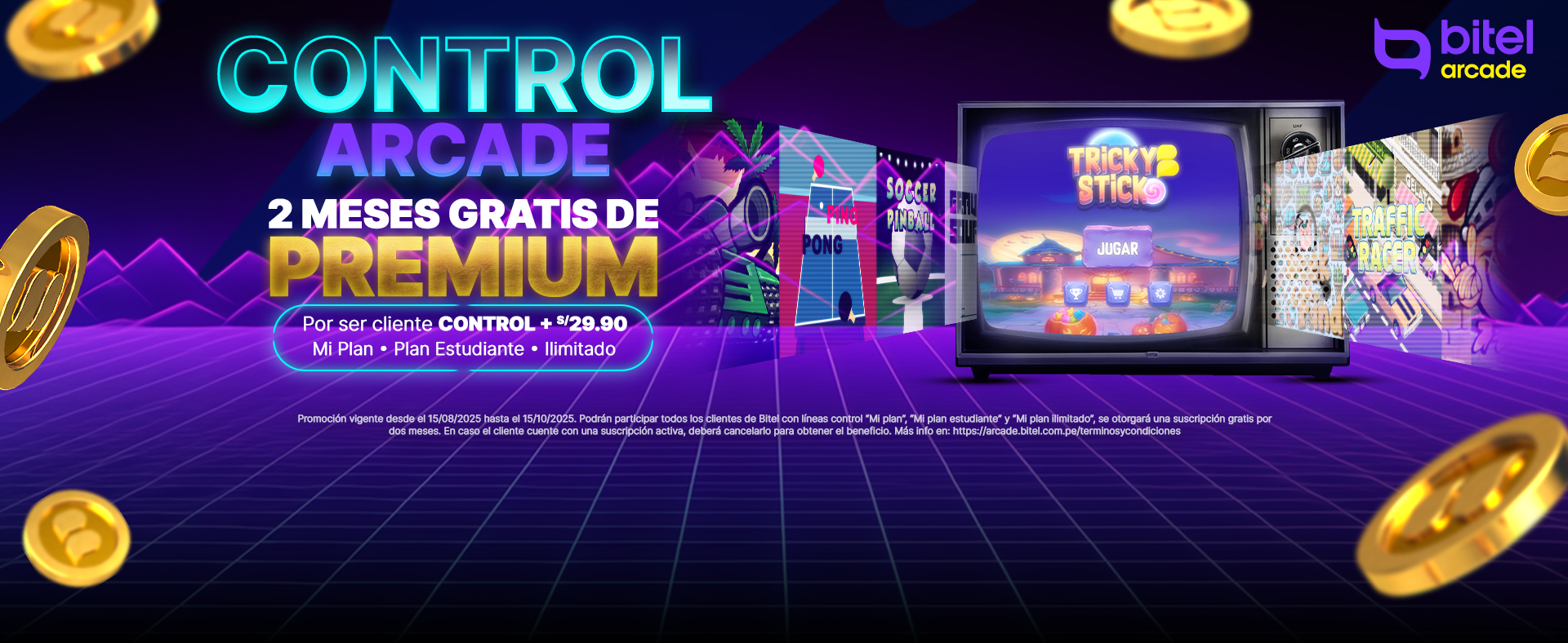 Bitel arcade - TV & Web