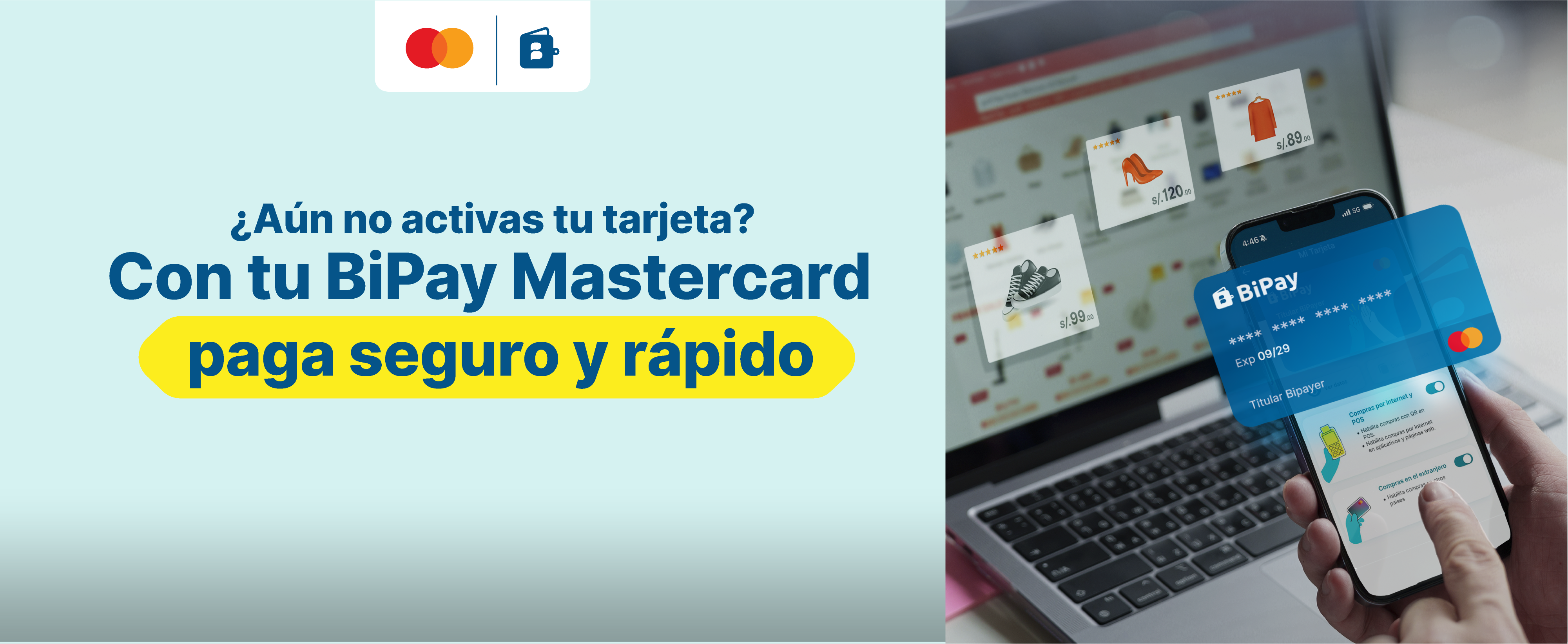 banner bi pay 08/09 - Smart TV & Web