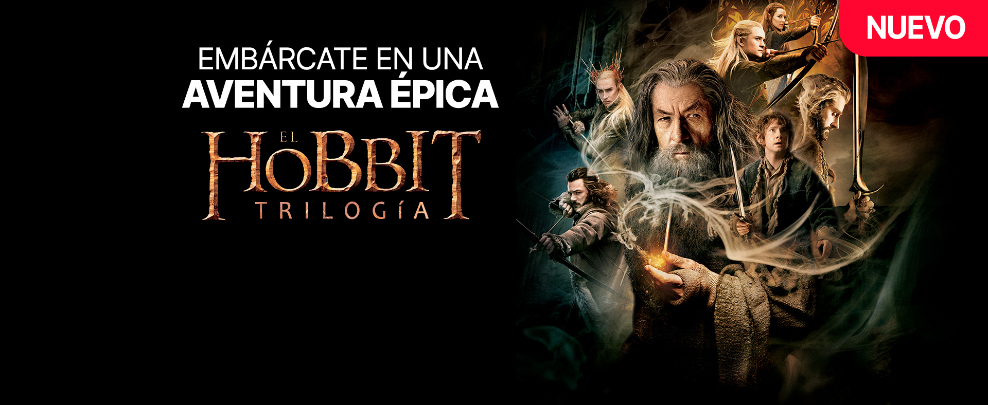 Banner pelis nuevas, el hobbit - todos los disp