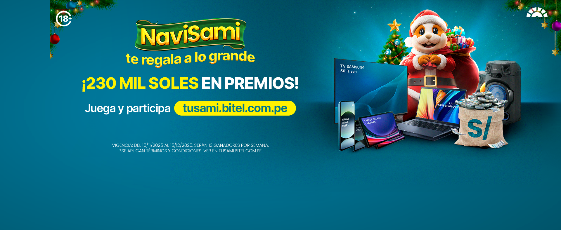 tusami navidad todos los disp