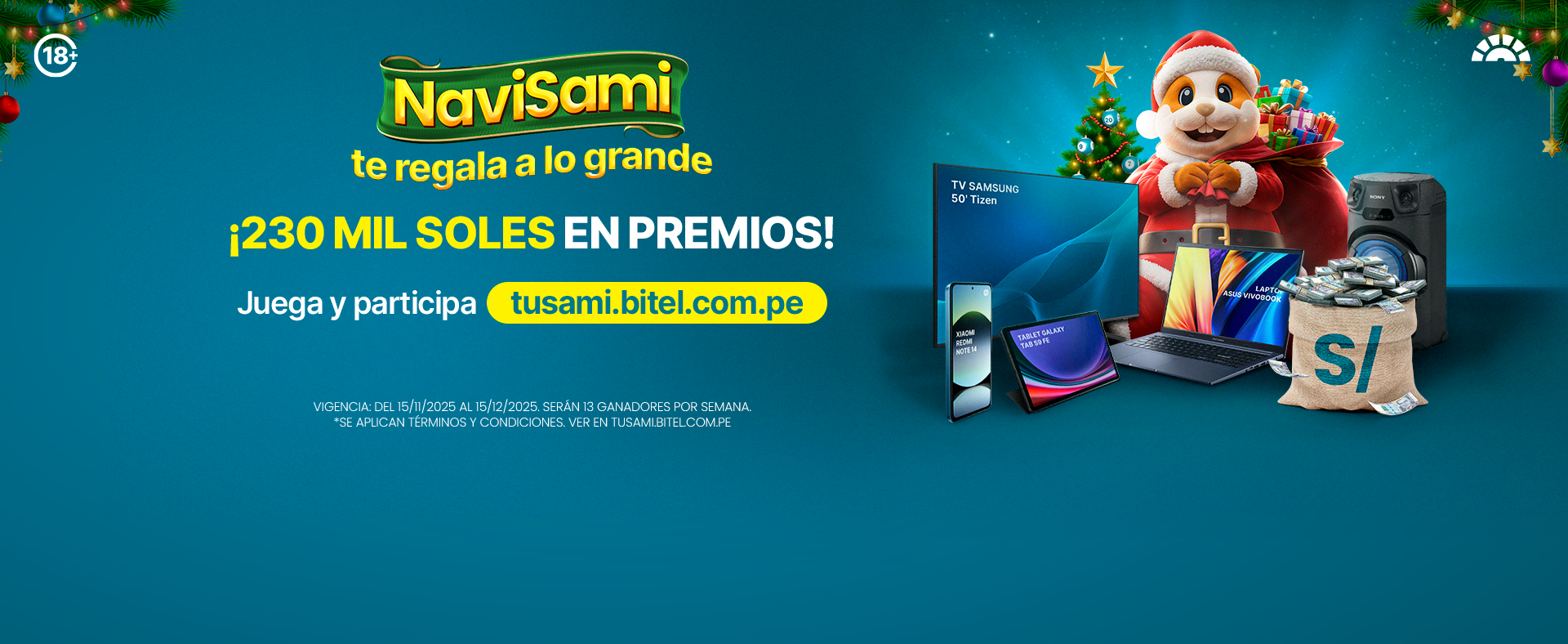 tusami navidad todos los disp