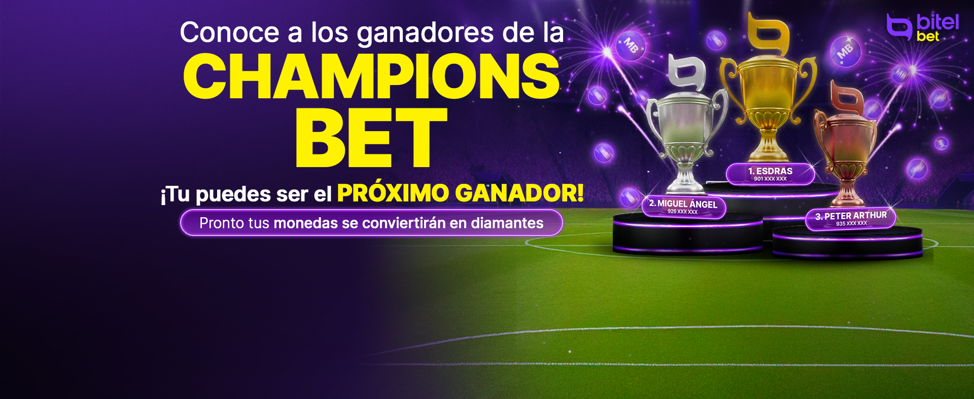 BET: CHAMPIONS BET otros disp
