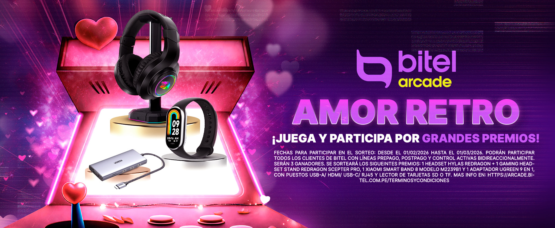 BANNER ARCADE - WEB & TV