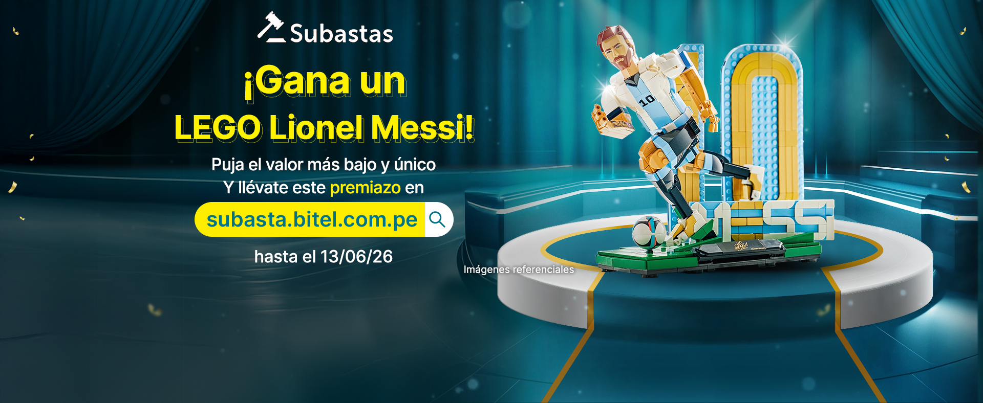 lego messi - subastas: todos los dispositivos