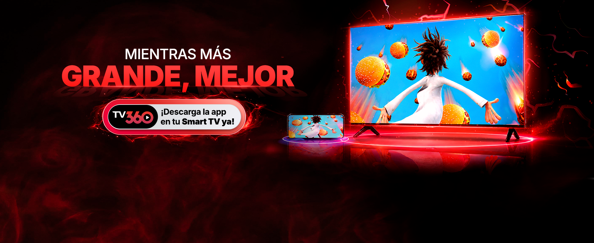 Banner Smart TV solo WEB