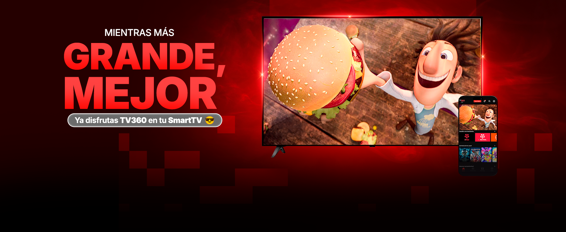 Banner Smart TV solo WEB