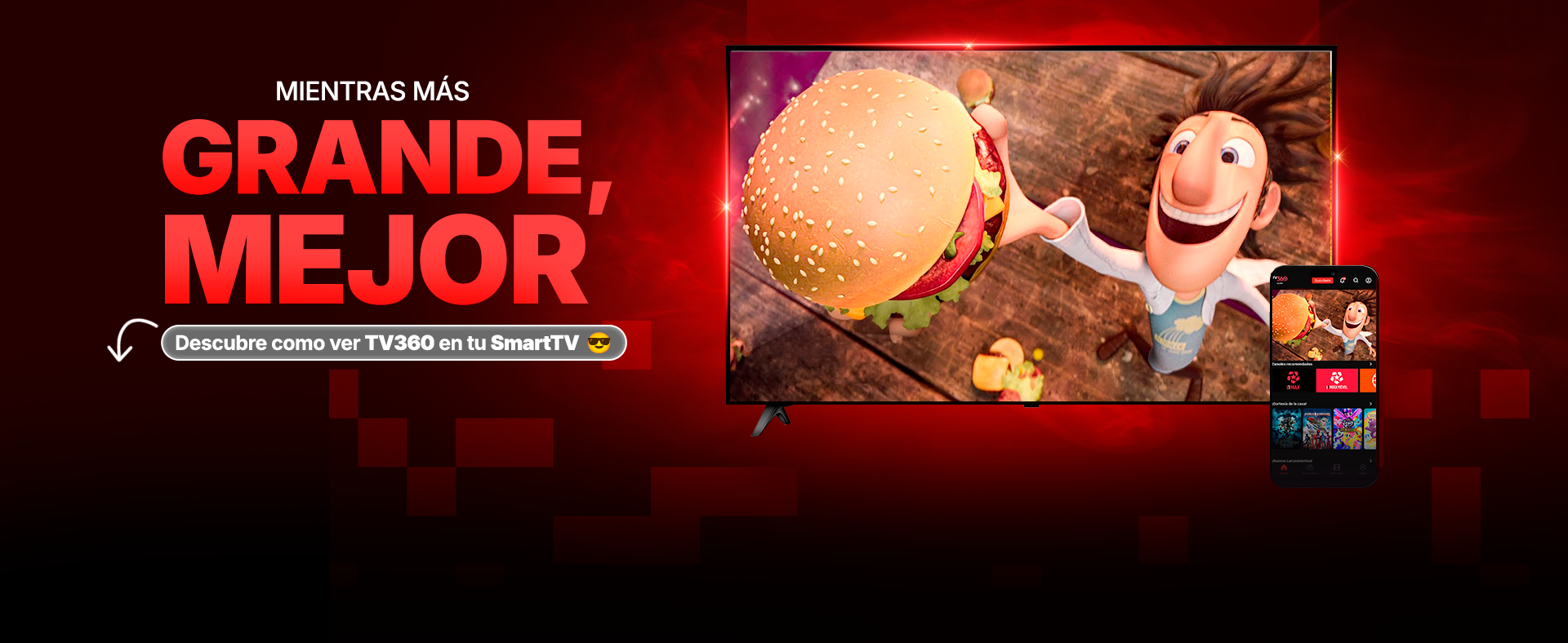 Banner Smart TV solo WEB